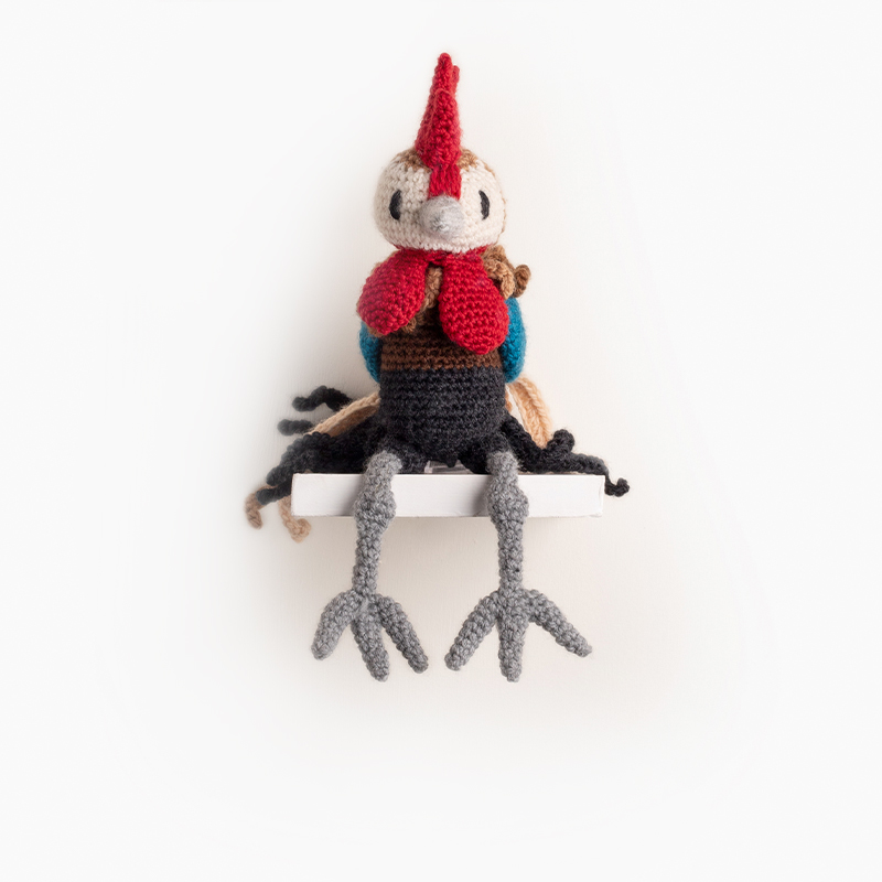 Amigurumi Crochet Yokohama Cockerel Bird